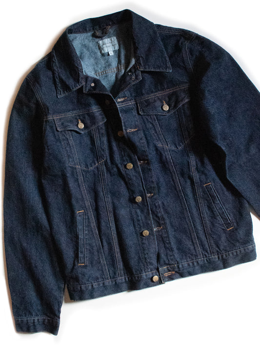 Recycled Denim Jacket | Vegan Coats & Jackets