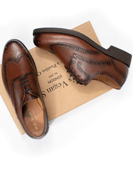 Goodyear Welt London Brogues | Vegan Goodyear
