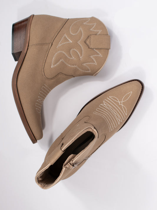 Low Western Boots | Vegan Boots