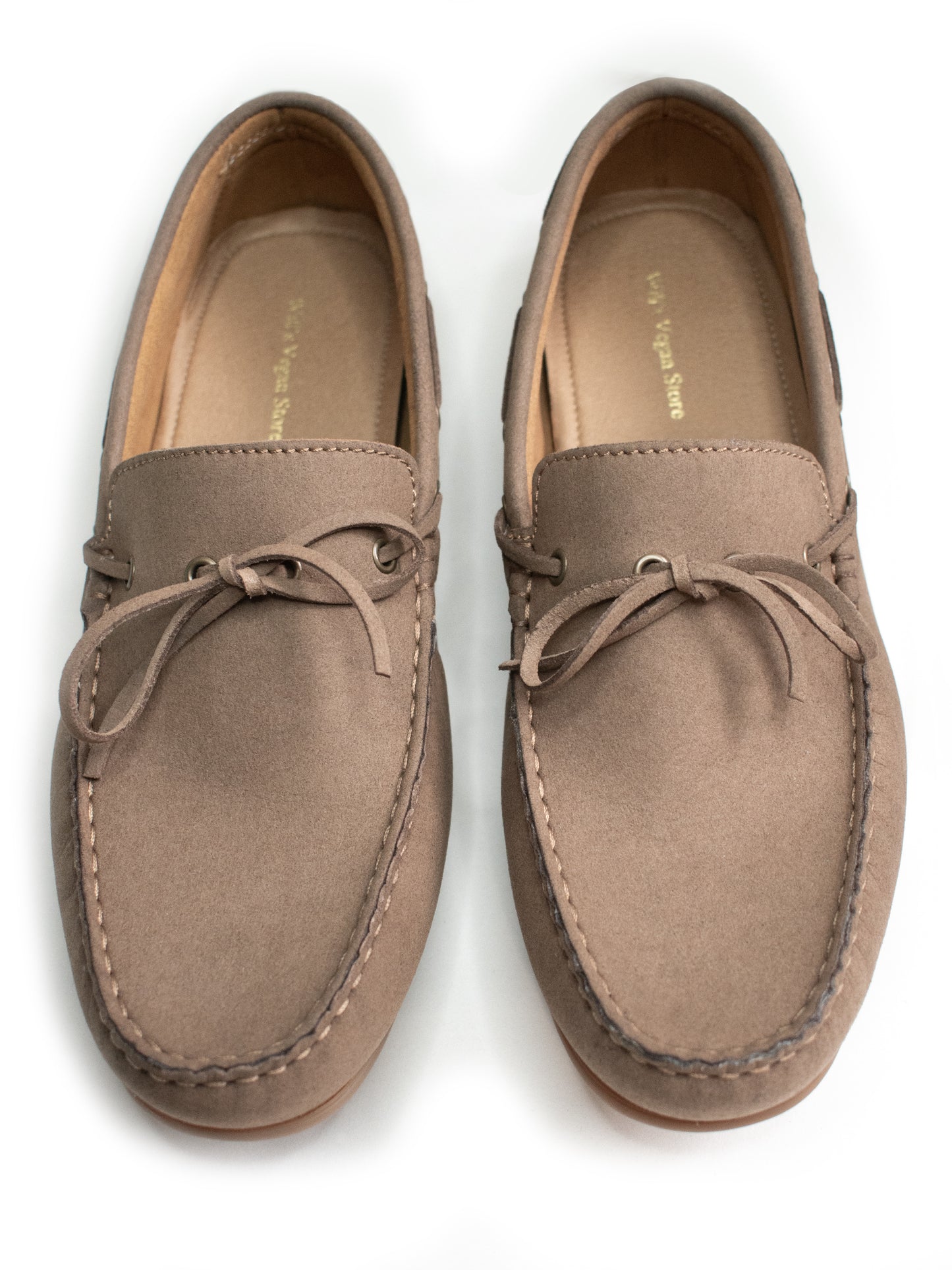 Mocassins en daim vegan