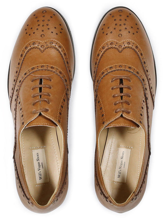 Wide Fit Oxford Brogues | Vegan Shoes