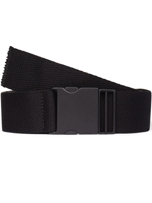 4cm Tencel & Metal Clip Belt | Vegan Belts