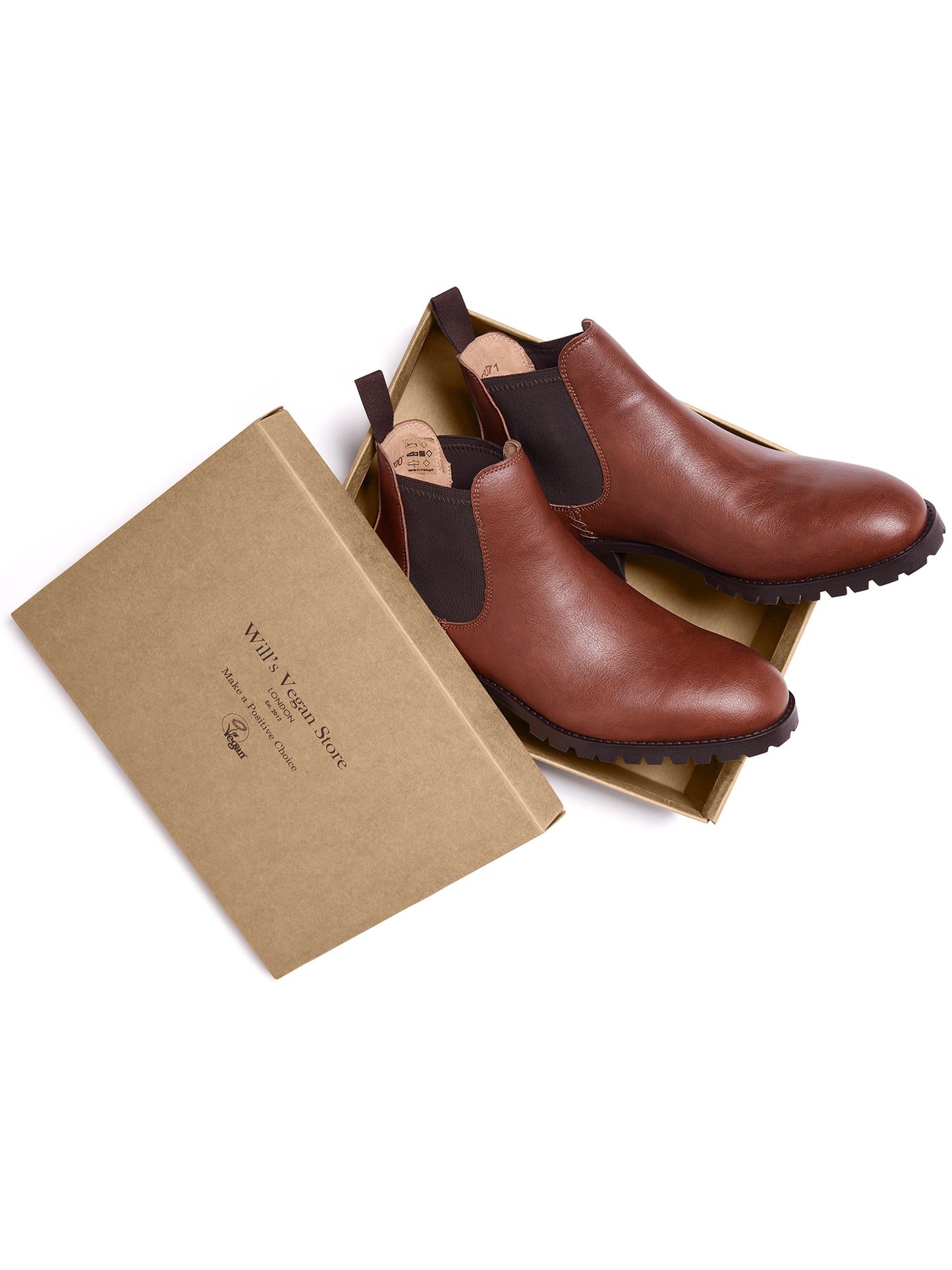 Bottines Chelsea imperméables isolées
