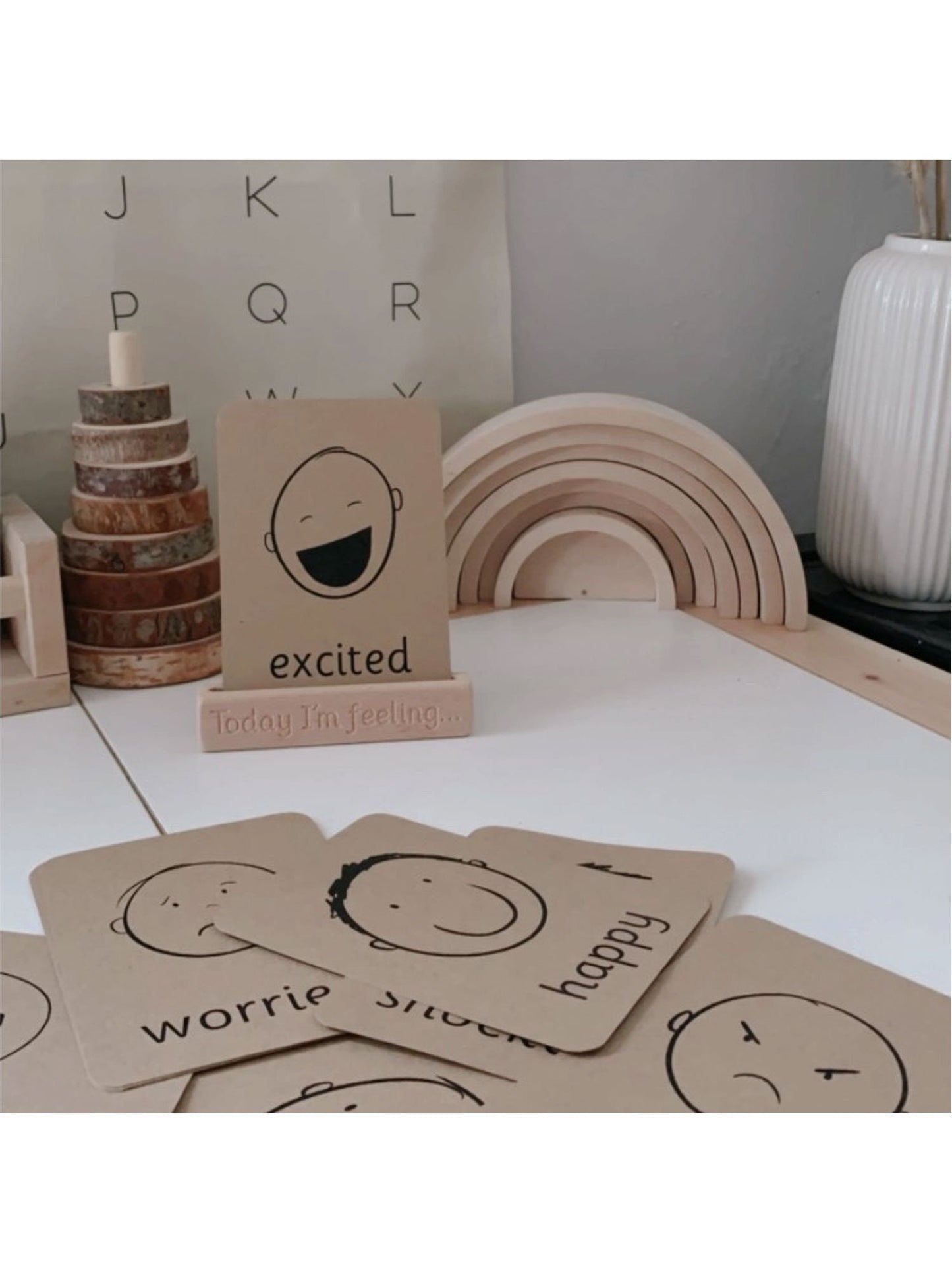De kleine koetshuis-emotieflitskaarten