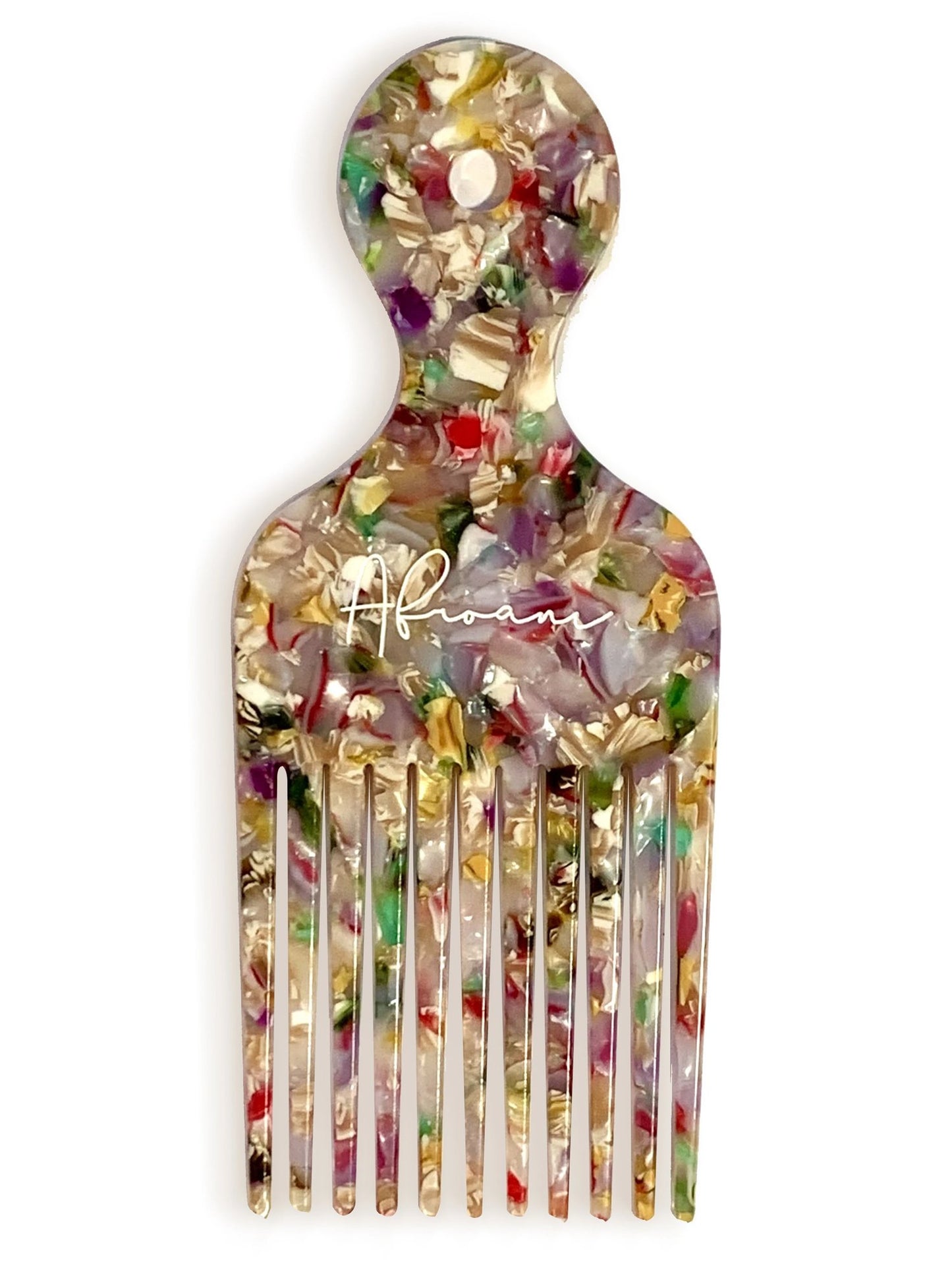 Afroani Rainbow Large Hair Pick