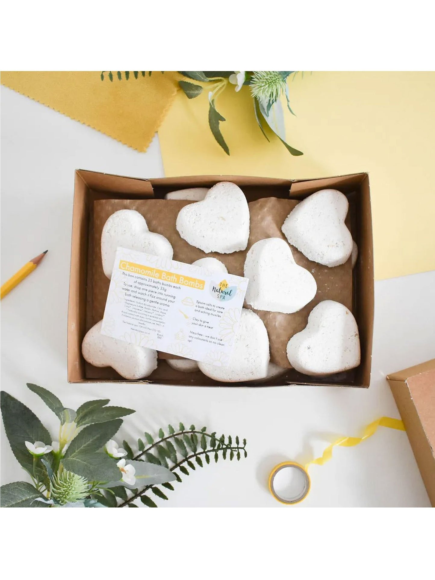 The Natural Spa Cosmetics Pack de 25 bombes de bain