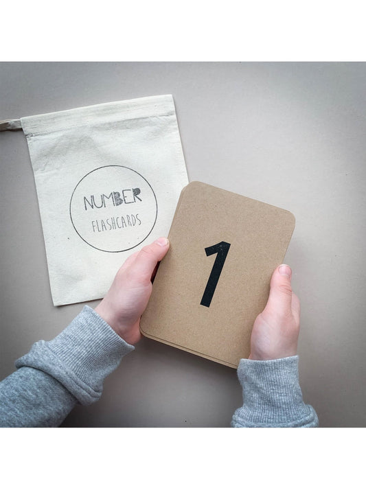 The Little Coach House Number Flashcards |