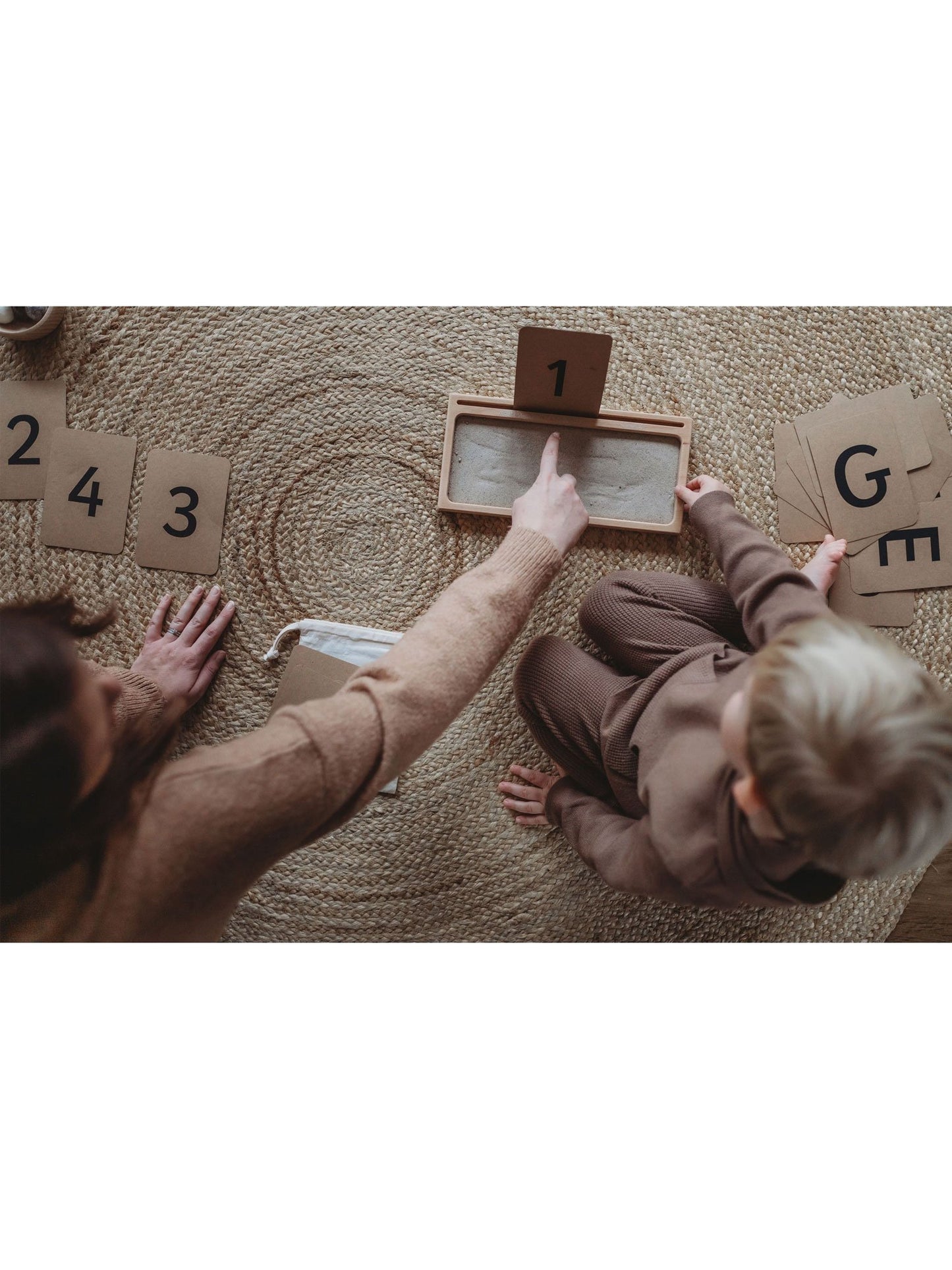 De kleine koetshuisnummer-flashcards