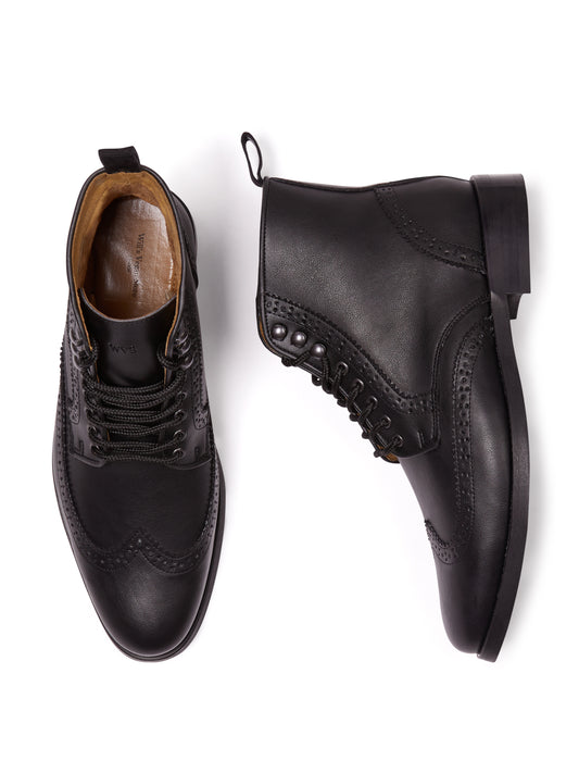 Brogue Boots | Vegan Boots