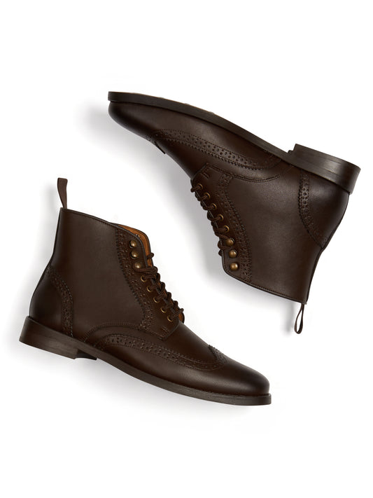 Brogue Boots | Vegan Boots