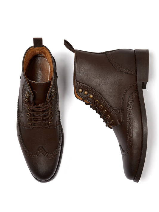 Brogue Boots | Vegan Boots