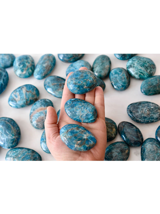 Open Heart Apothecary Apatite Crystals Polished Stones Mini | Spiritual