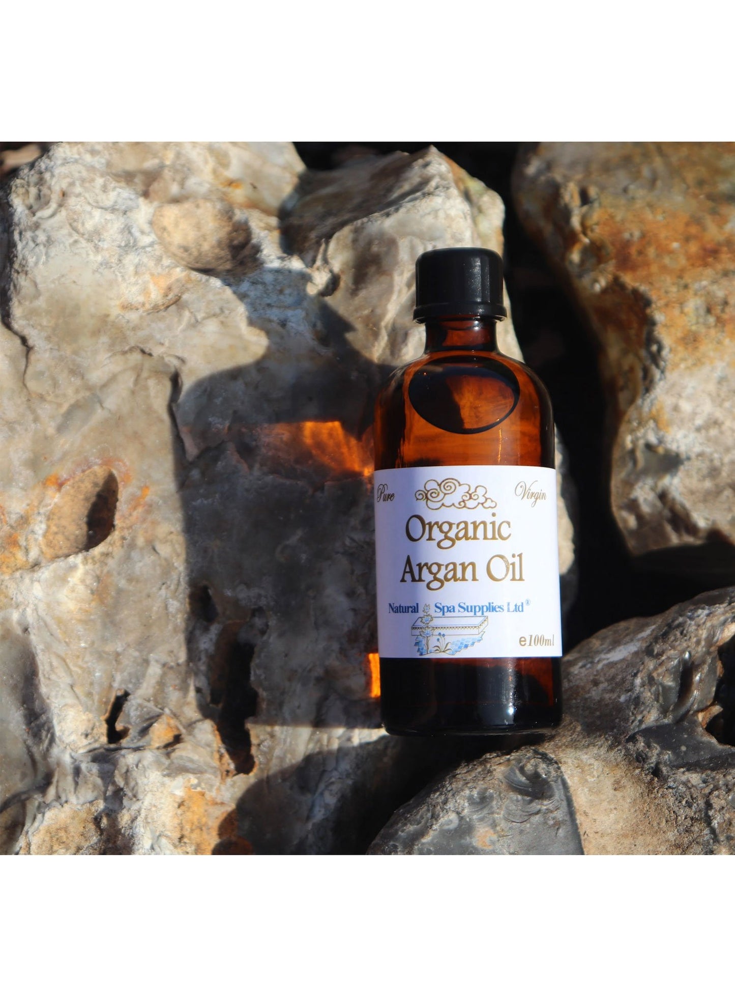Natural Spa Supplies Huile d'Argan, Vierge, Pressée à Froid et Biologique 30ML