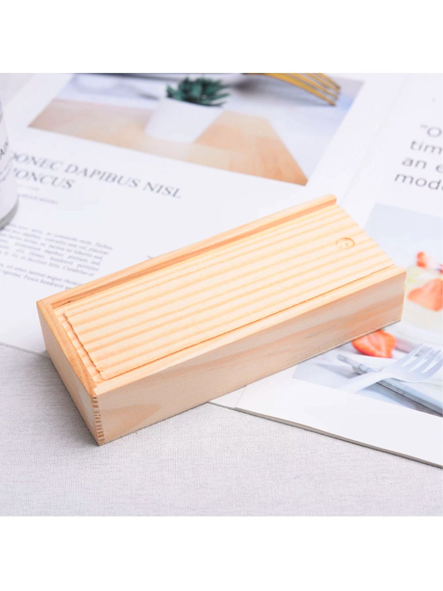 Crystolver 8 pcs baguette de cristal de guérison avec boîte en bois