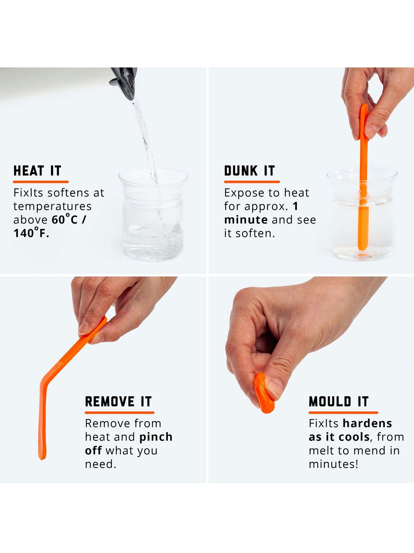 Pack de 8 Fixits pour le bricolage et la réparation