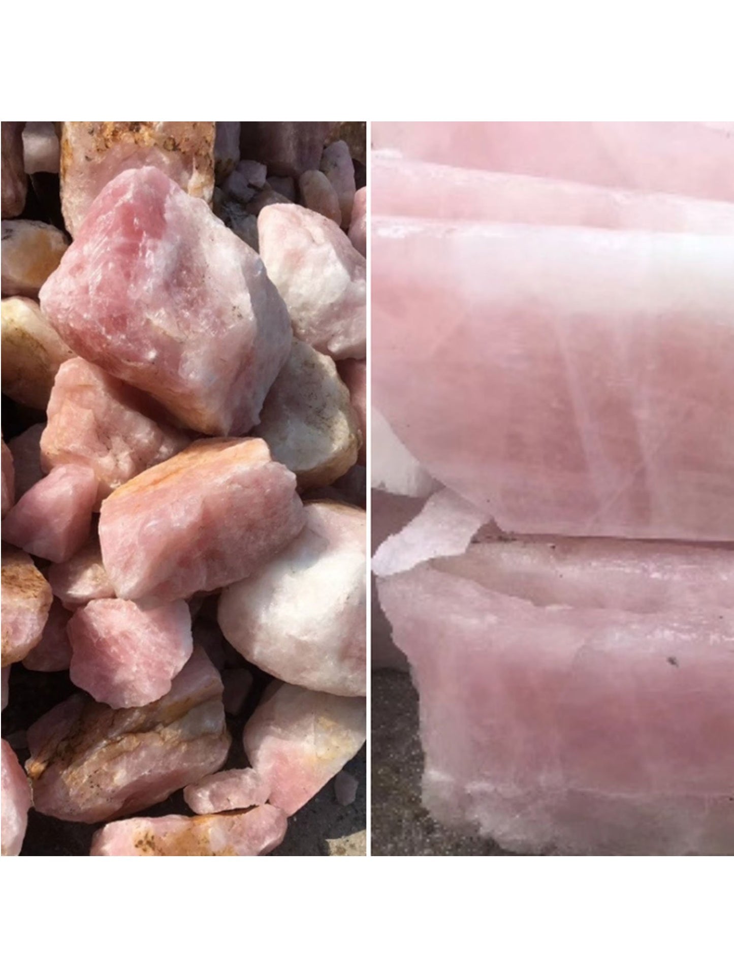 Outil de massage du visage Gua Sha au quartz rose OLIXA