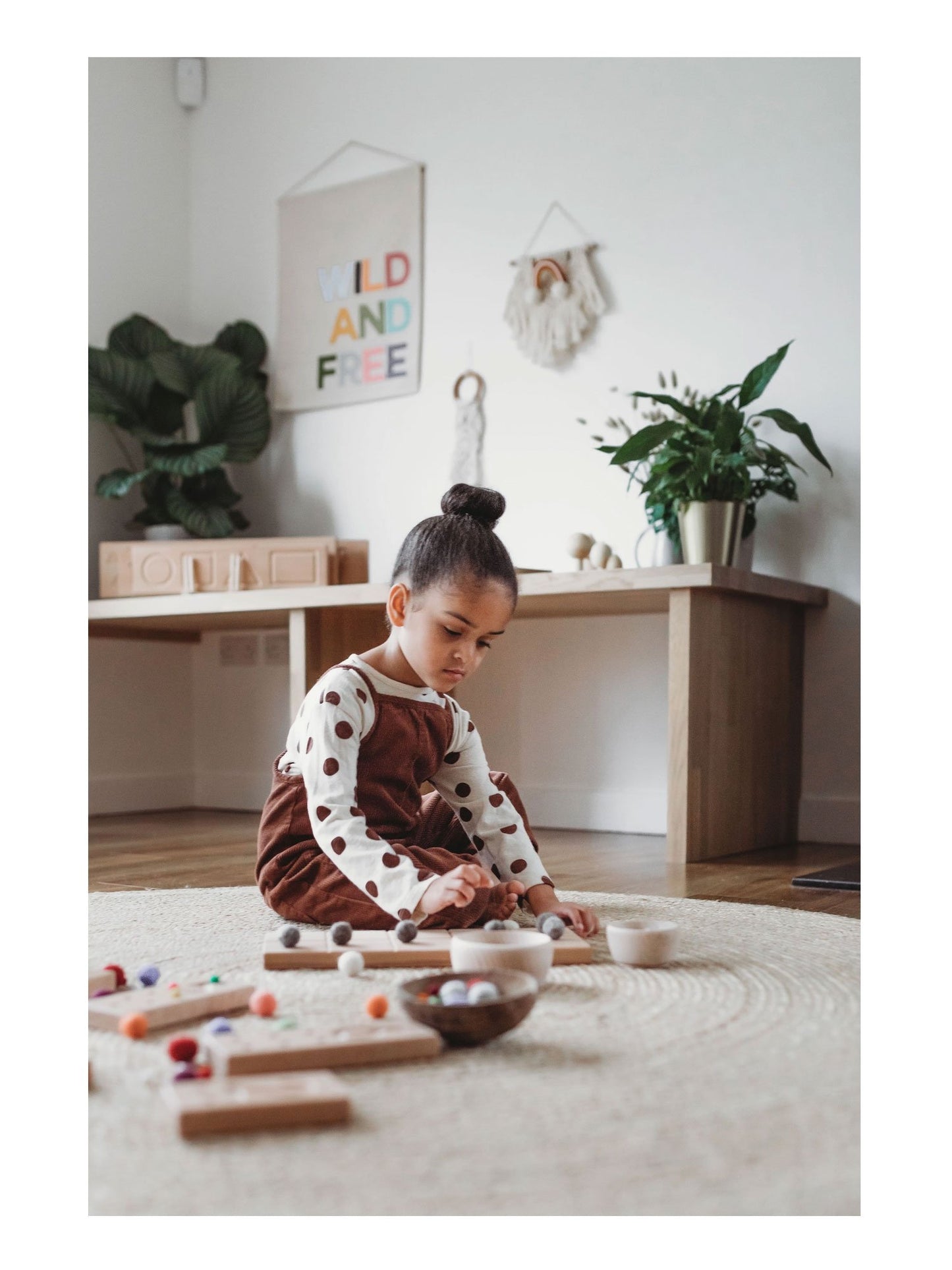 Ressource d'apprentissage Montessori The Little Coach House Tens Frame