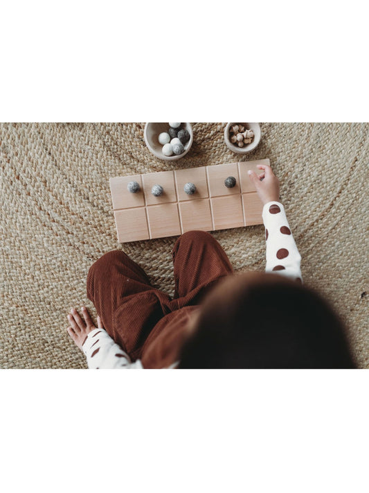 The Little Coach House Tens Frame Montessori Learning Resource |