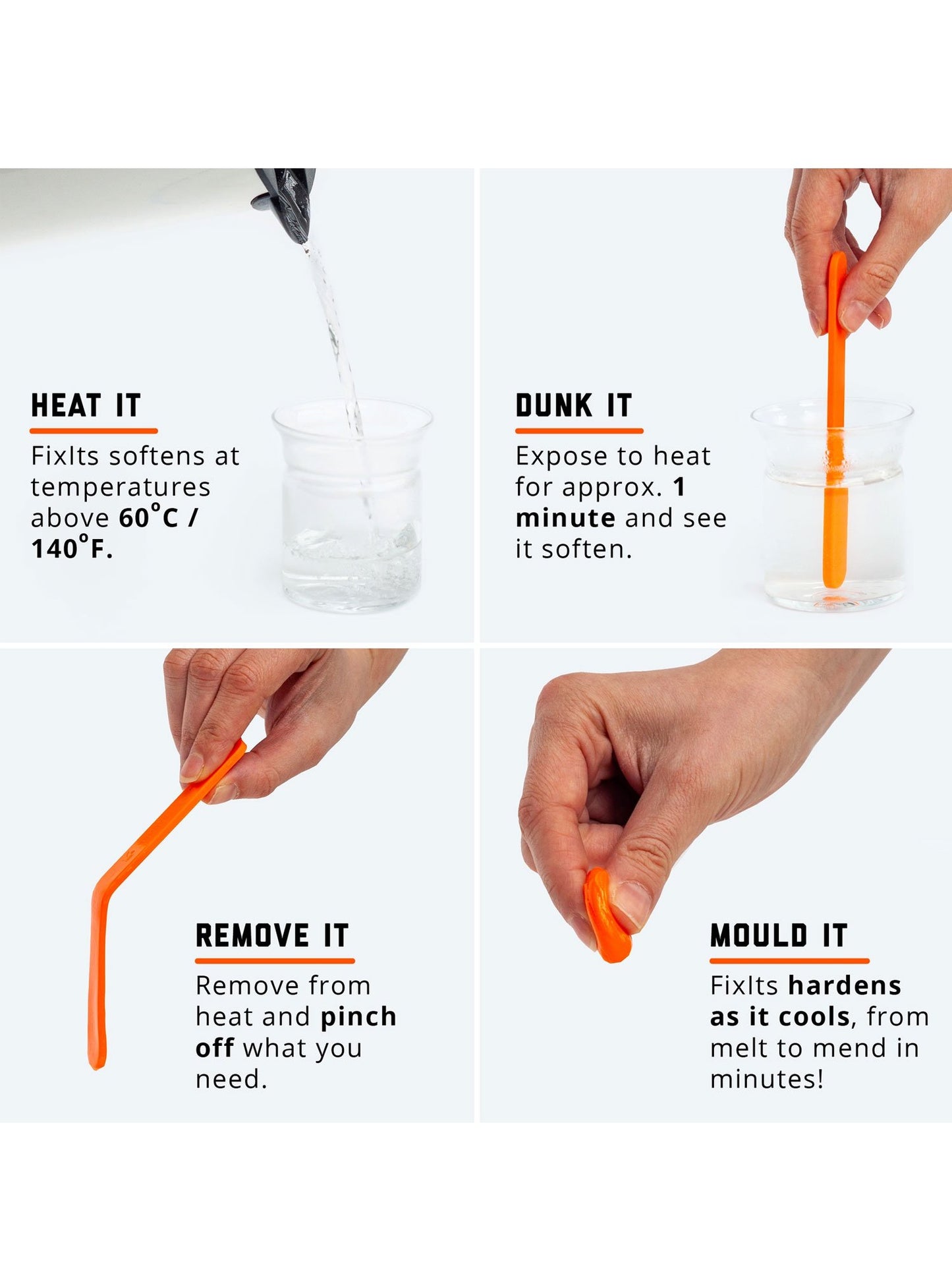 Pack de 8 Fixits pour le bricolage et la réparation