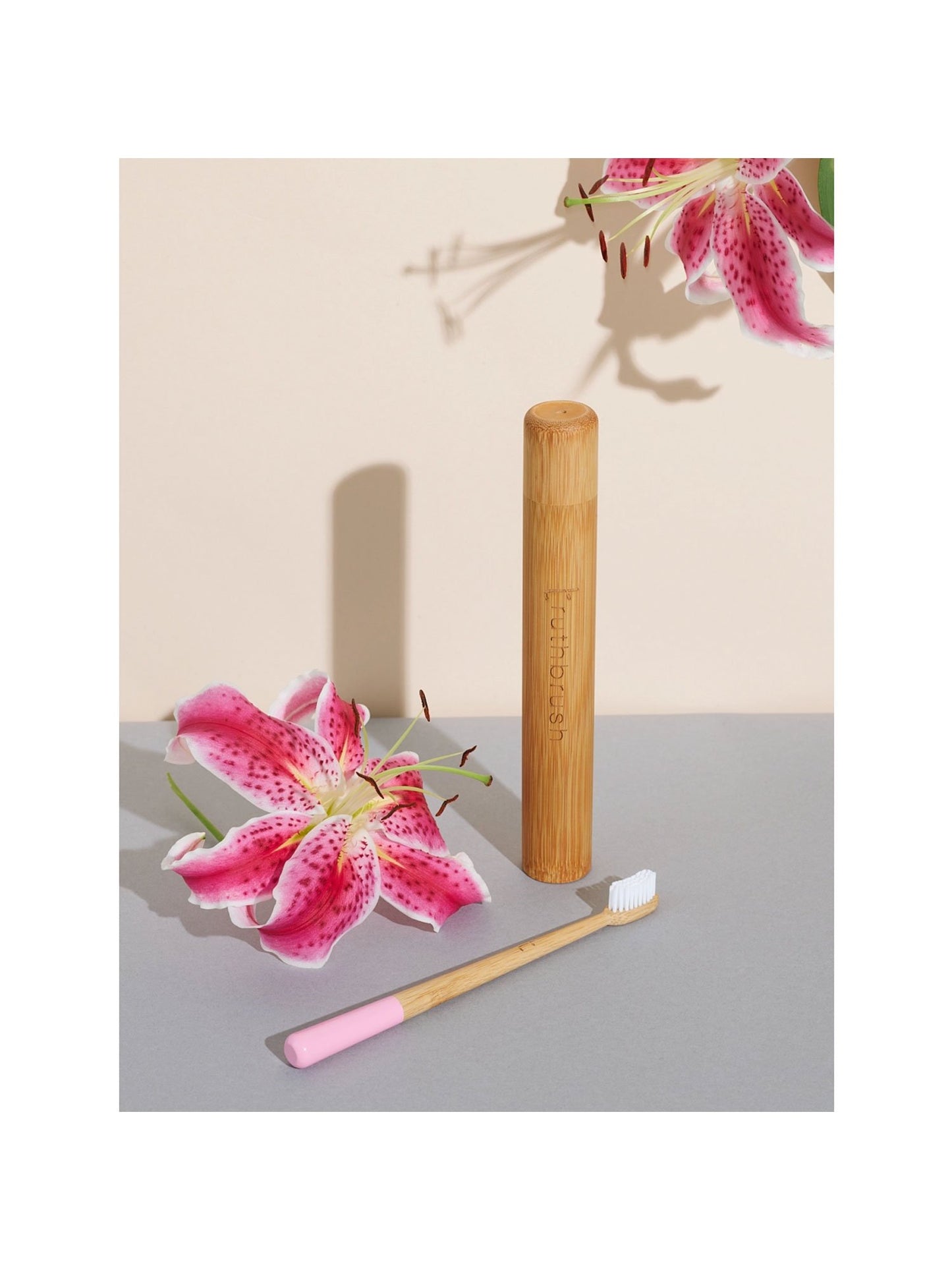 Truthbrush klein bamboe reisetui