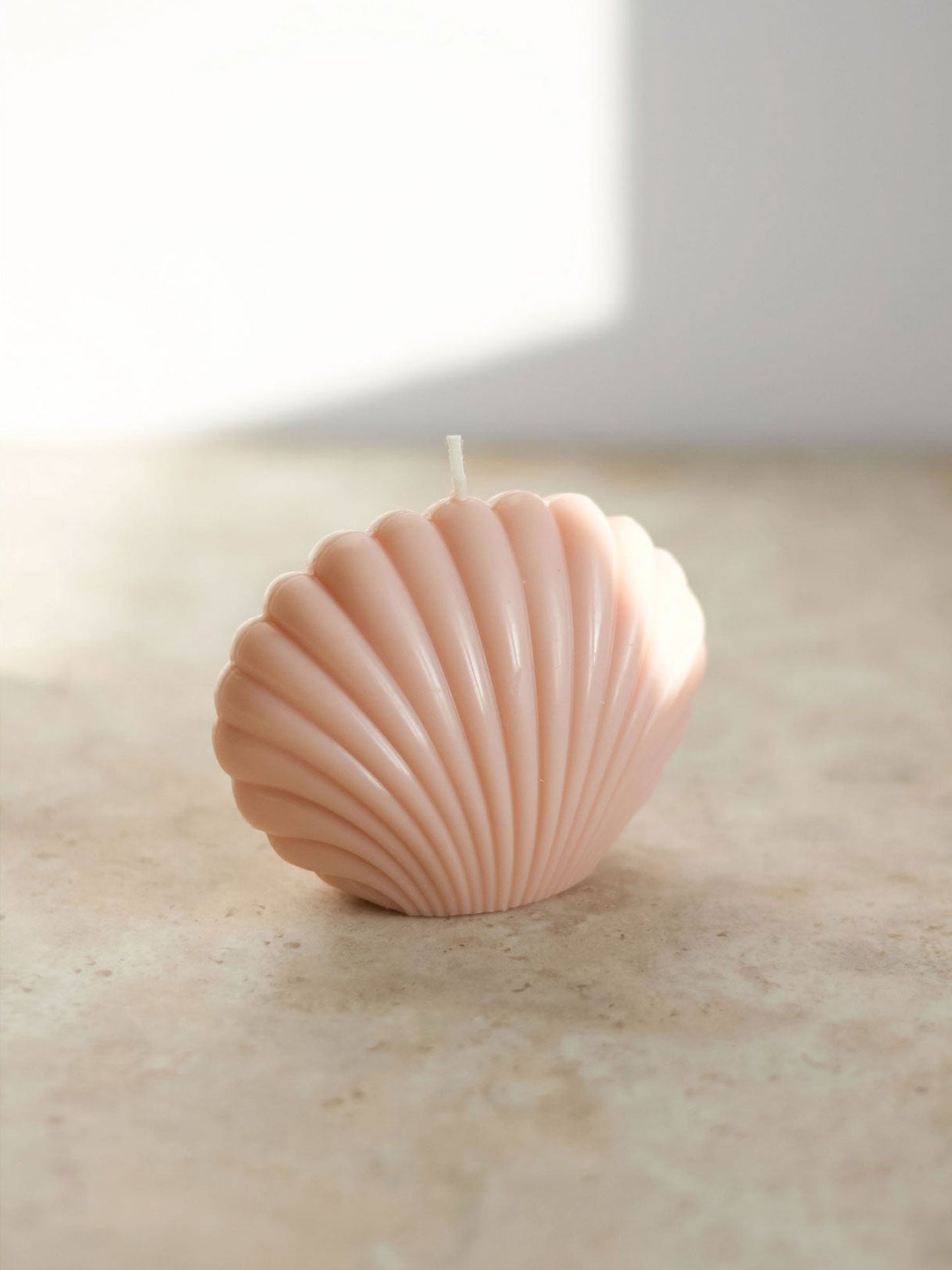 Bougie Coquille Vivante Opale