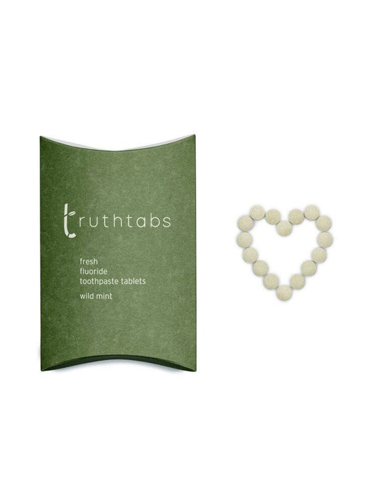 Truthbrush Truthtabs Wild Mint Toothpaste Tablets | Dental Care