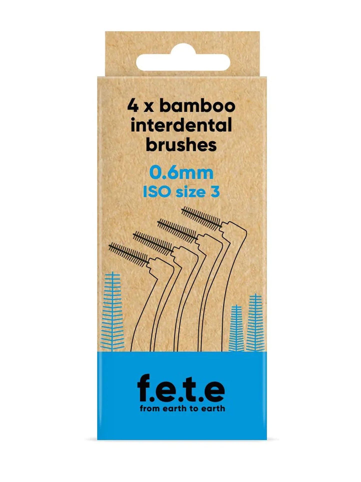 Brosses Interdentaires Fête (4 Pièces)