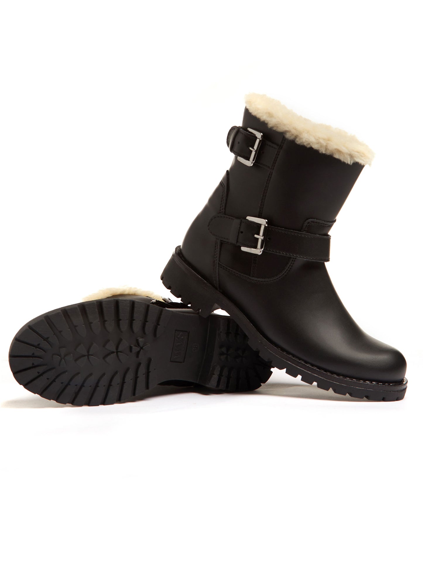 Bottes de motard isolées