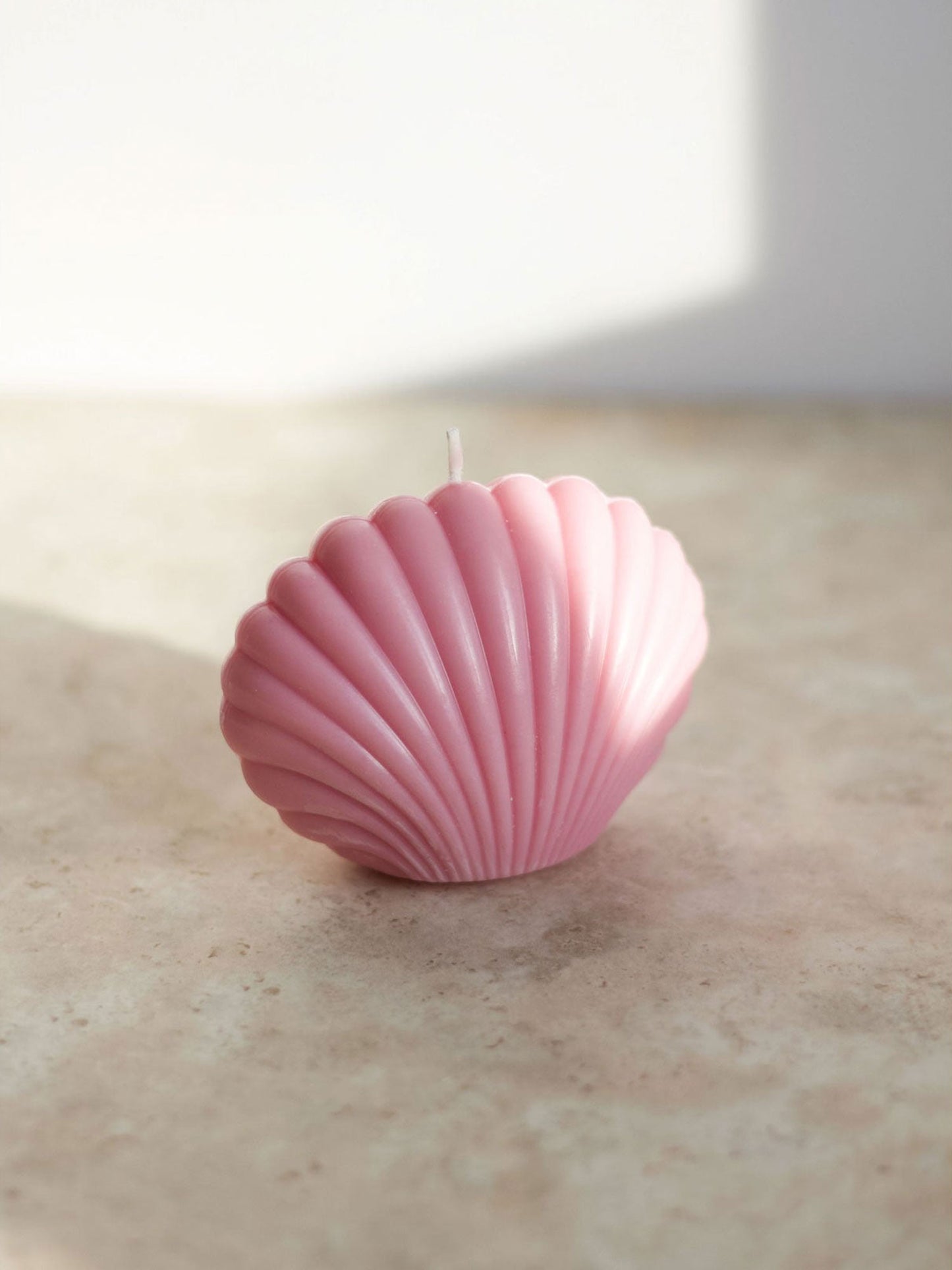 Bougie Coquille Vivante Opale