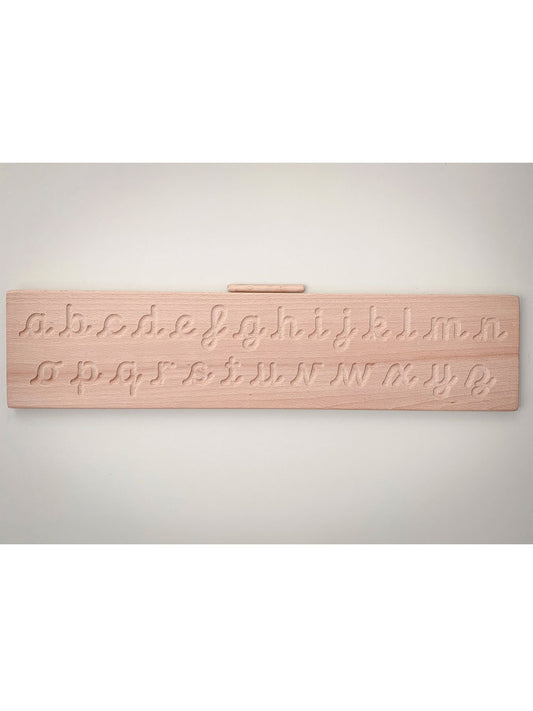 The Little Coach House Cursive Alphabet Board |