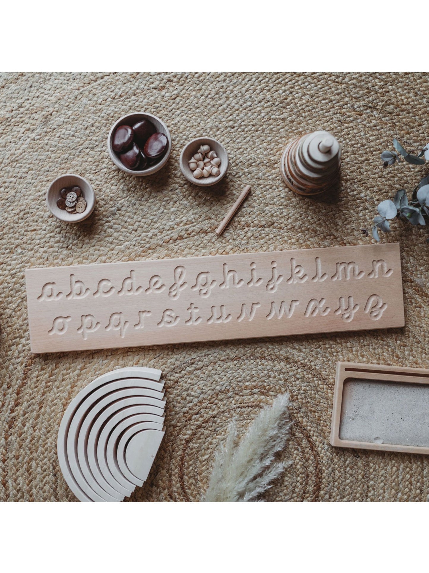 Tableau de l'alphabet cursif The Little Coach House