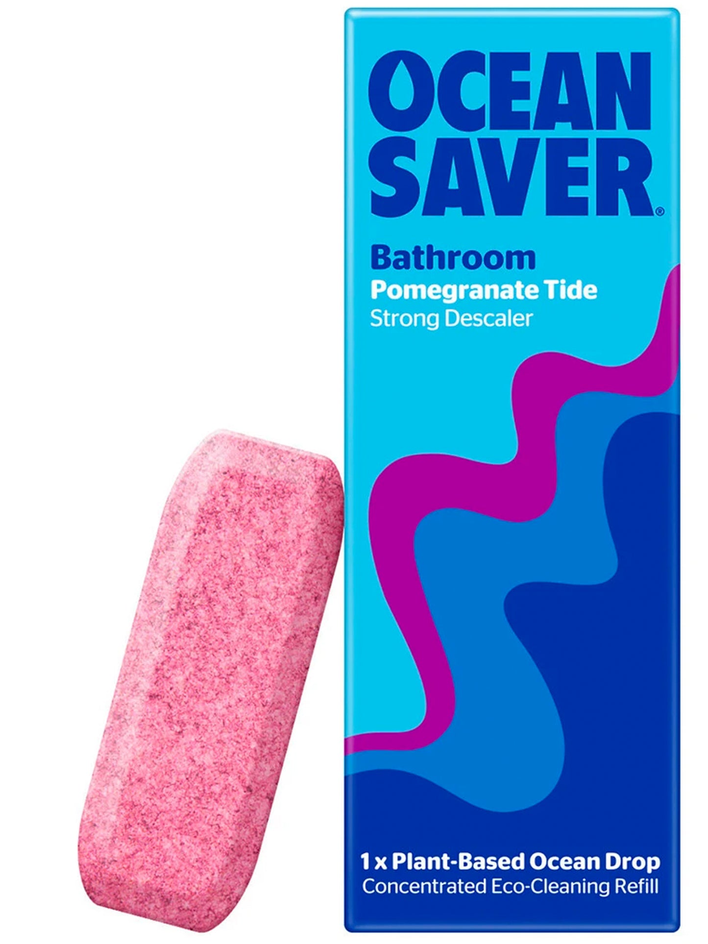 OceanSaver Refill Drops Bathroom With Descaler Pomegranate | Will's Vegan Store