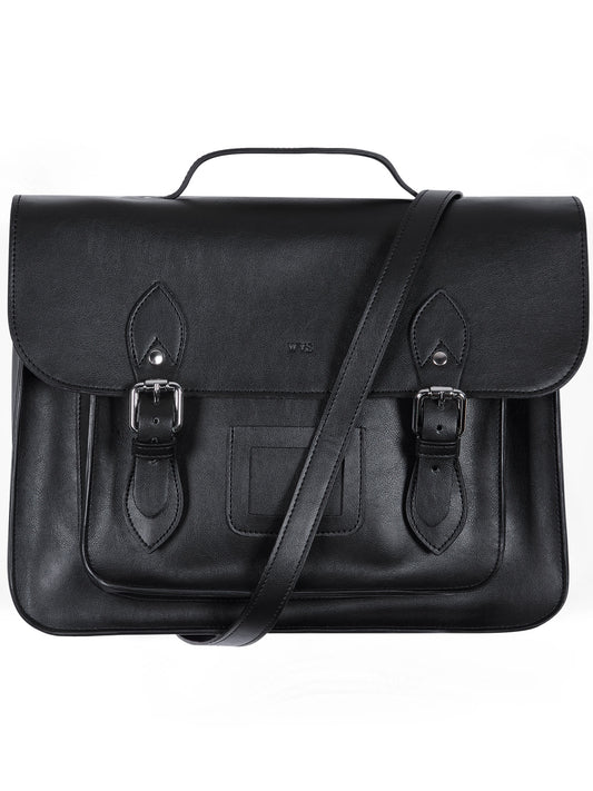 14 Inch Classic Satchel | Vegan Satchels