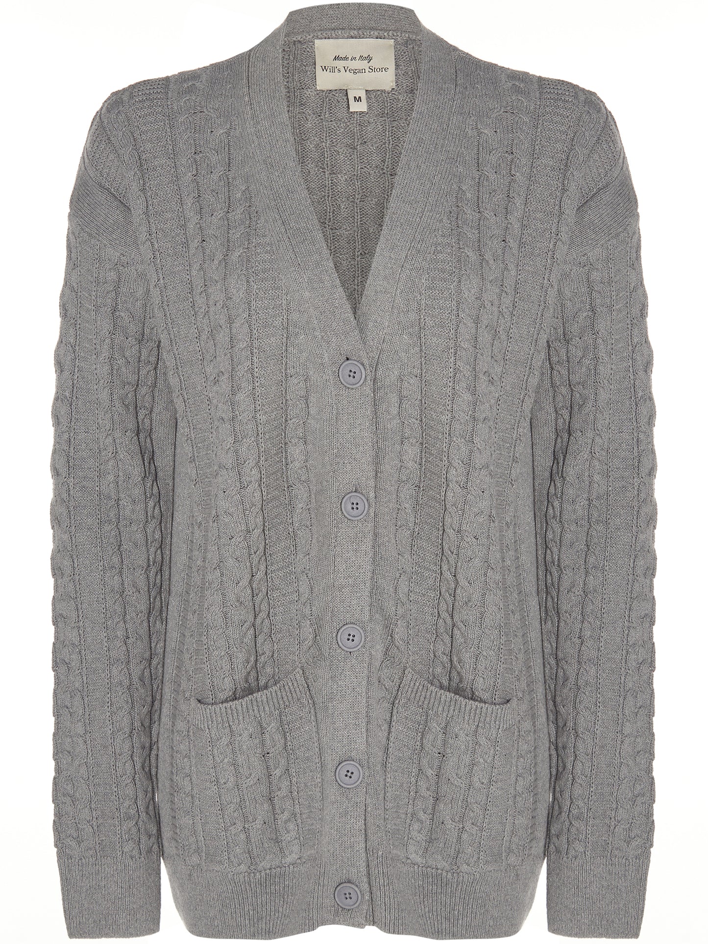 Chunky Button Up Knitted Cardigan