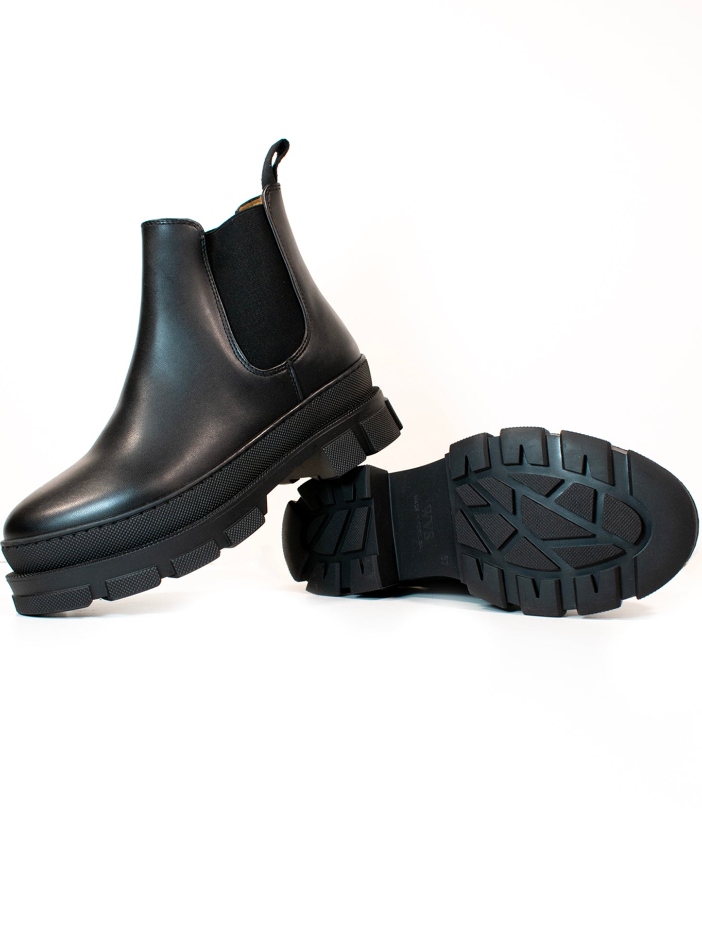 Luxe Chelsea-laarzen met trackzool