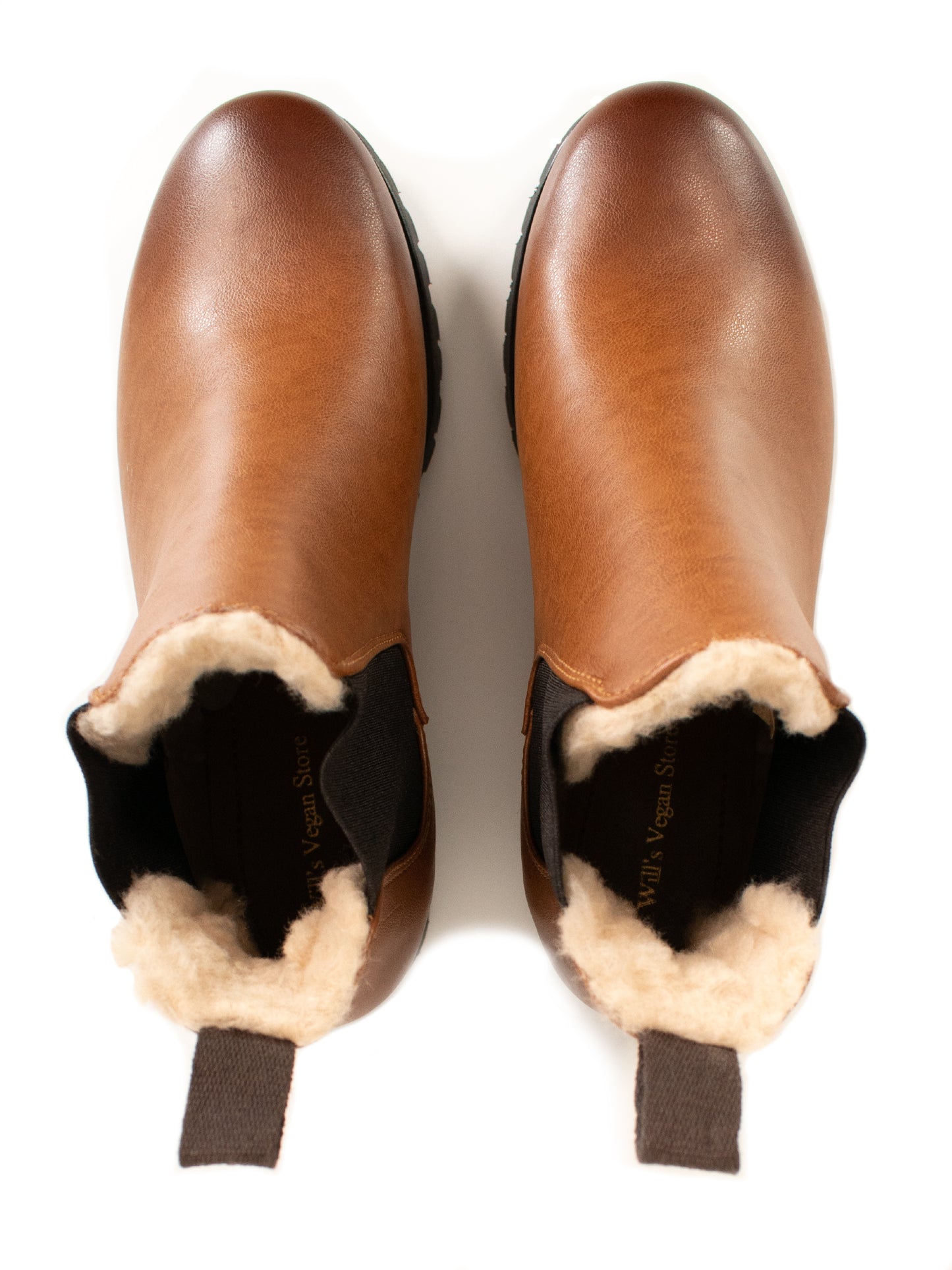 Bottines Chelsea isolées de luxe à bande profonde