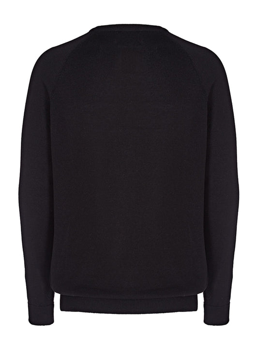 Recycled Tailored Knit Crew | Vegan Knitwear