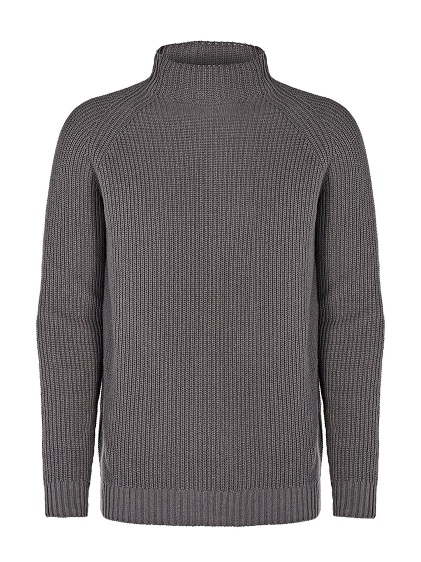 Vegan Men's Recycled Slouch Knit Mockneck | Will's Vegan Store