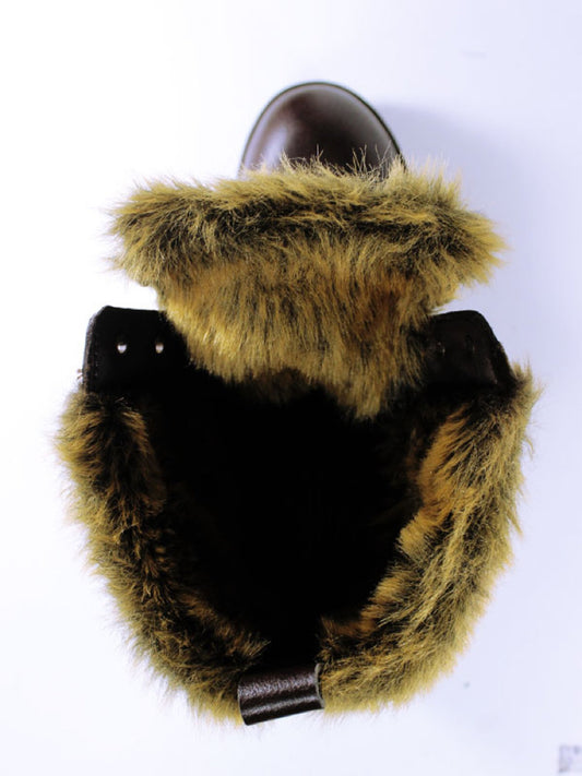 Insulated Aviator Boots | Vegan Winter Boots