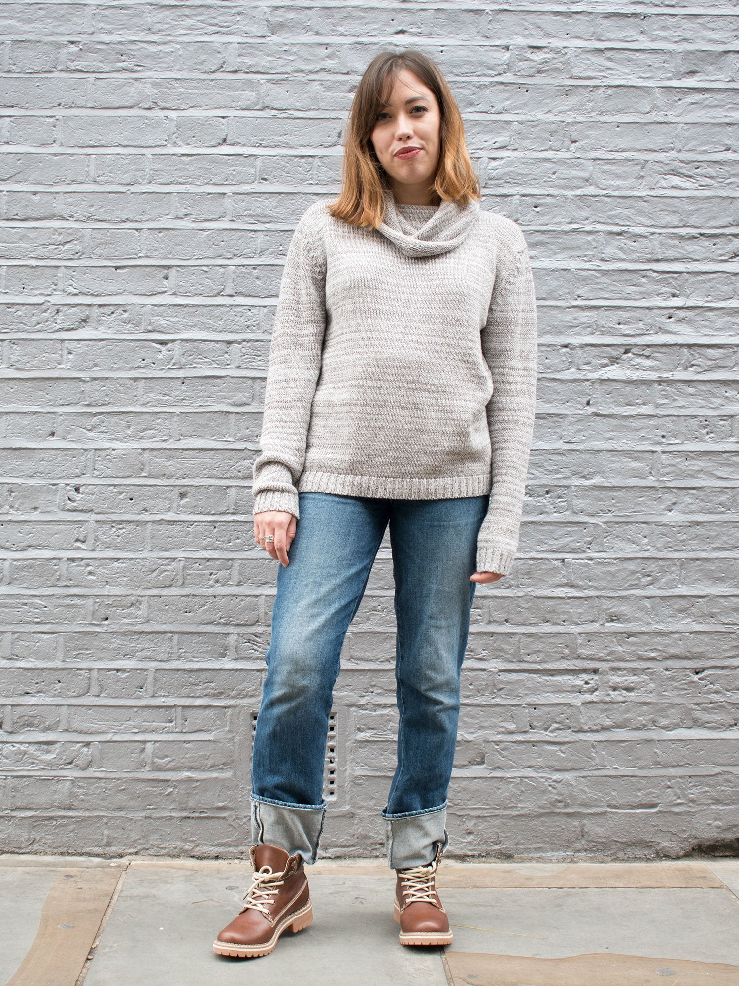 Vegan Women's Recycled Roll Neck | Will's Vegan Store