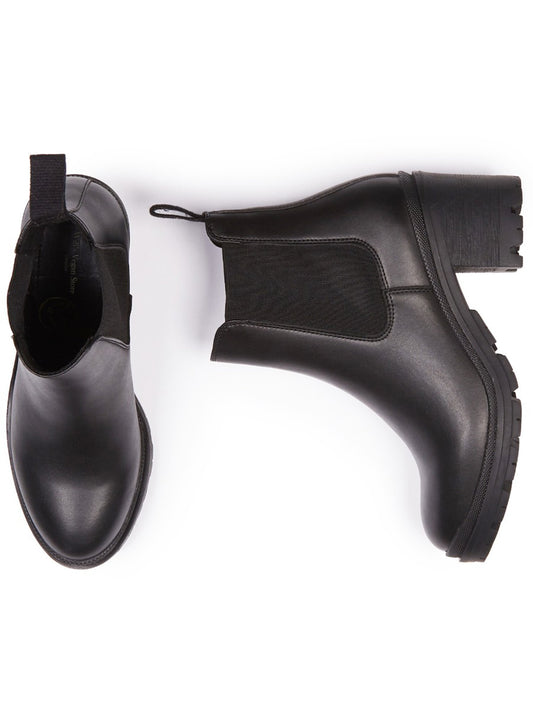 Track Sole Booties | Vegan Boots