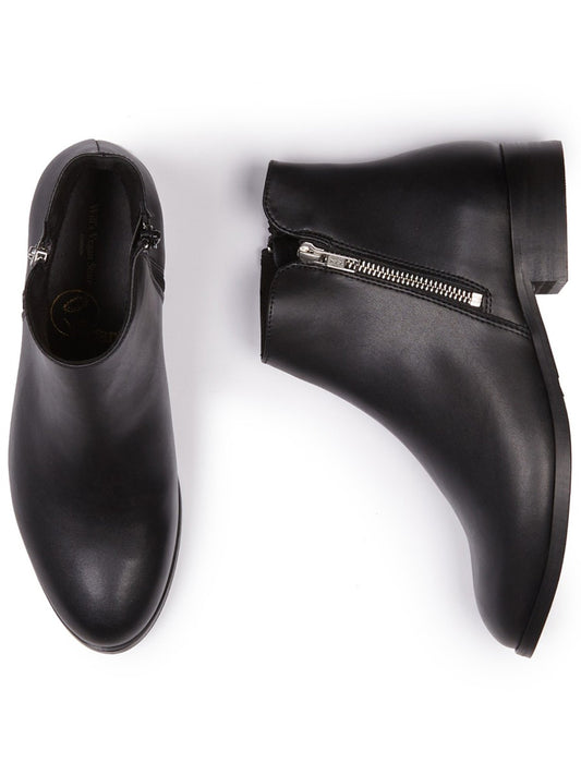 Low Ankle Booties | Vegan Boots