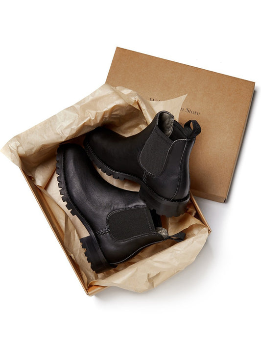 Insulated Waterproof Chelsea Boots | Vegan Winter Boots