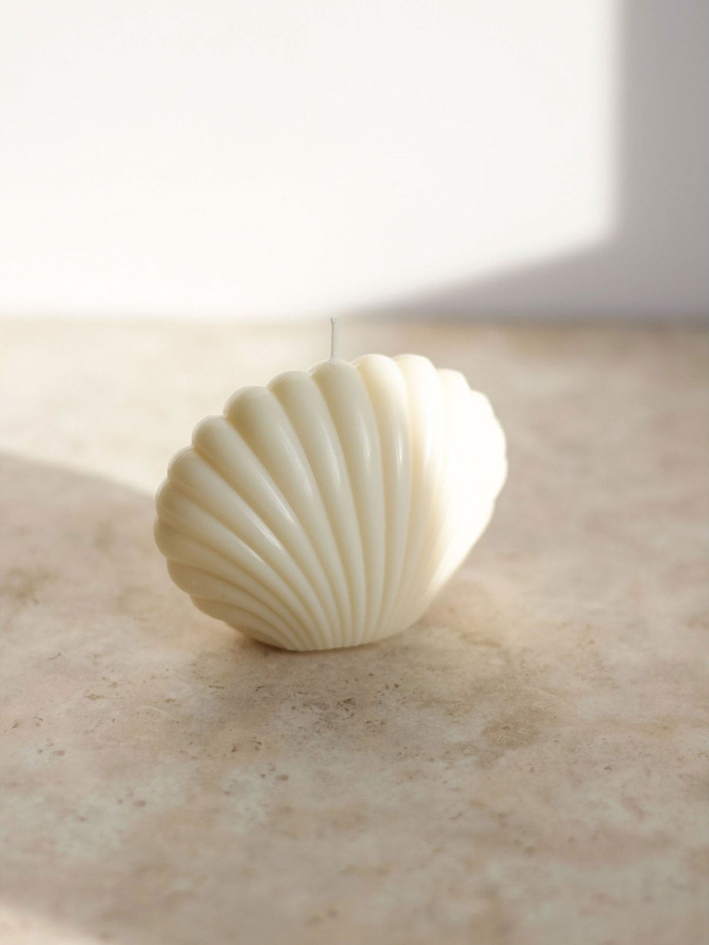 Bougie Coquille Vivante Opale