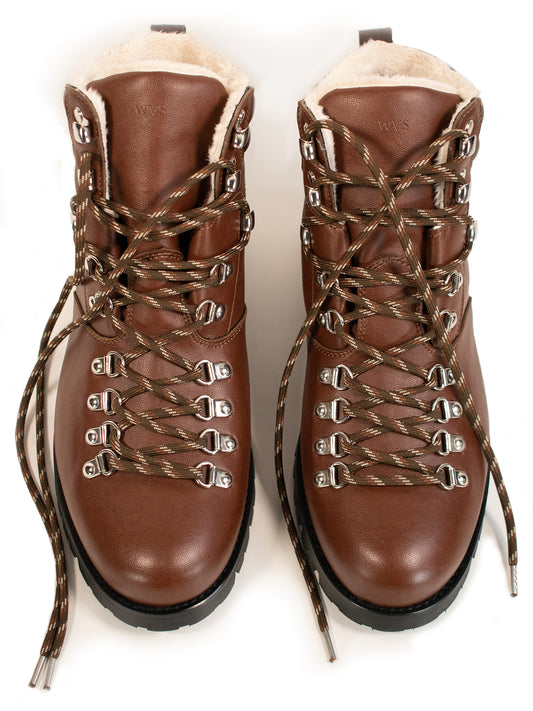 WVSport Insulated Waterproof Alpine Trail Hiking Boots | Vegan Winter Hiking Boots