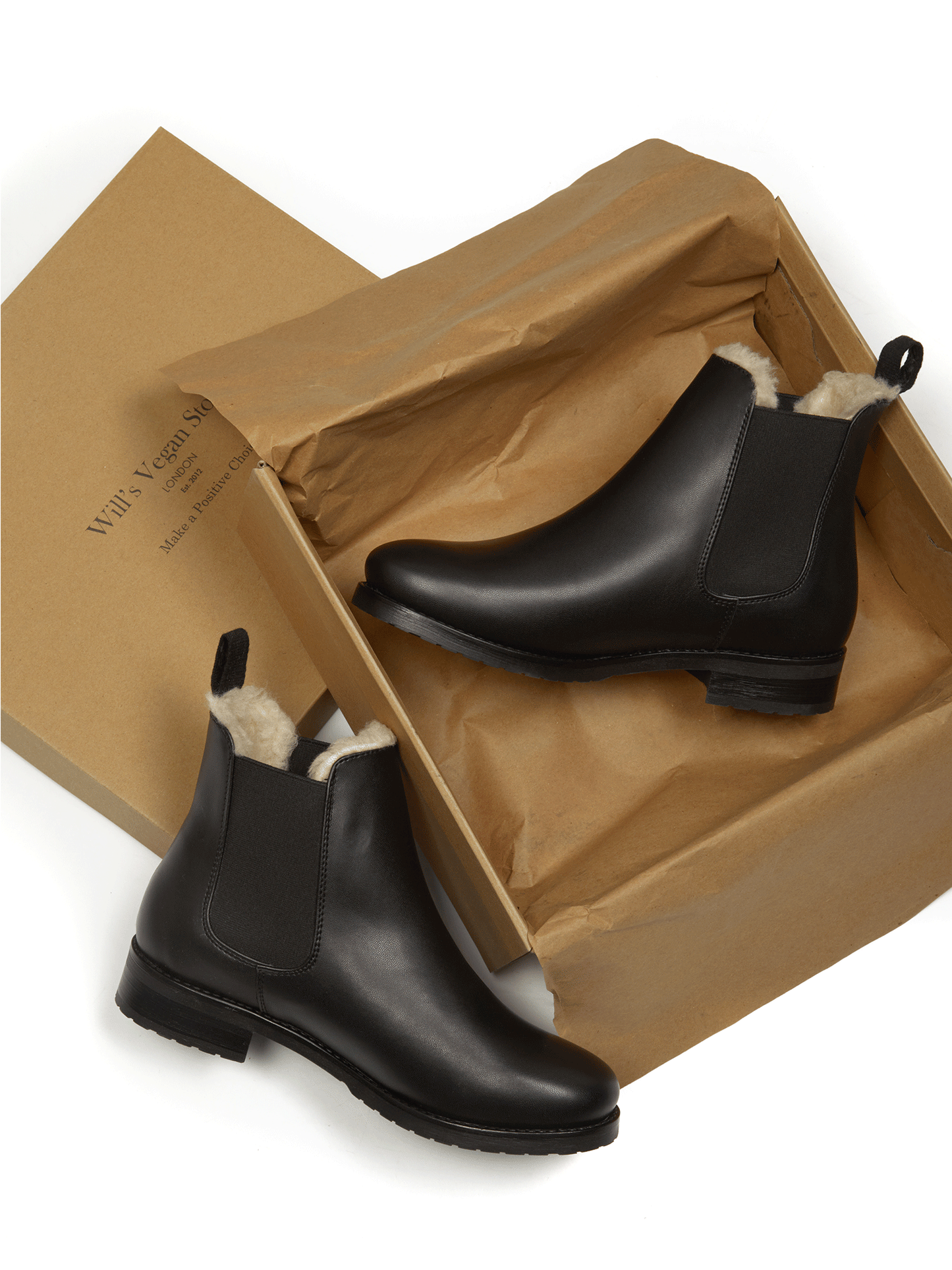 Bottines Chelsea intelligentes isolées de luxe