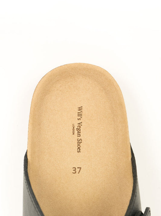 Two Strap Footbed Sandals | Vegan Sandals
