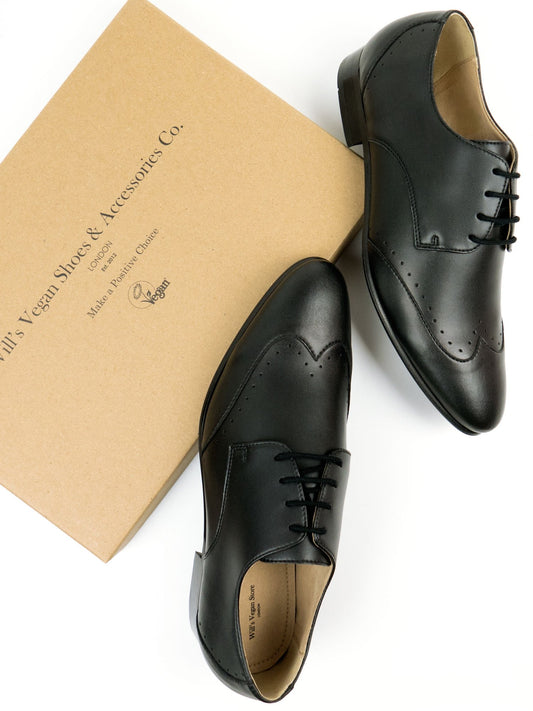 Slim Sole Brogues | Vegan Shoes