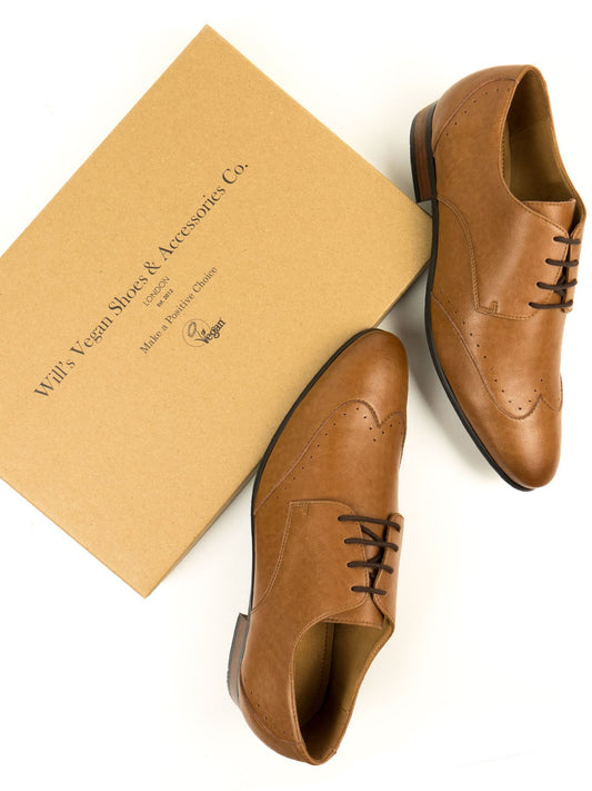 Slim Sole Brogues | Vegan Shoes