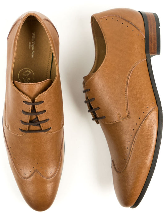Slim Sole Brogues | Vegan Shoes